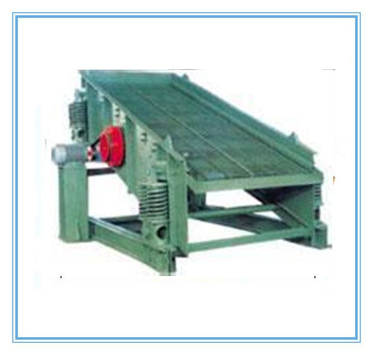 同步惯性直线振动筛 